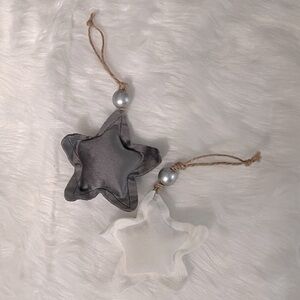 SUPER Soft Felt Star Fabric Christmas Ornaments